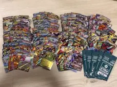 ポケカex．v．VSTAR．VMAX約150枚以上とプロモパック第2弾5枚セット