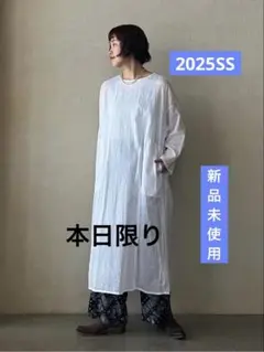 本日限定大特価❗️新品未使用タグ付きtoujours オーガンジーオーバードレスのサムネイル