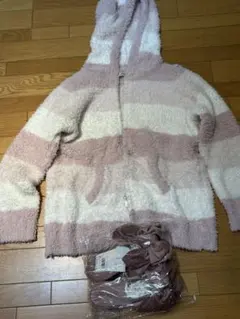 ジェラートピケ、パーカー　サンダルセット