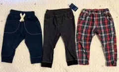 【新品あり】90 長ズボン　ロングパンツ　ベビーパンツ　ブリーズしまむら西松屋
