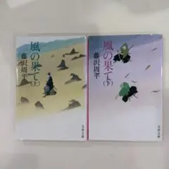藤沢周平氏の風の果て上下巻