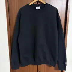 00s champion 目無し ブラック スウェット XL