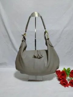 超美品 イアパピヨネ ear ワンハンドルバッグ ハーフムーン ショルダーバッグ