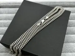 シルバー925 喜平チェーン ネックレス 4mm 約60cm ヴィンテージ