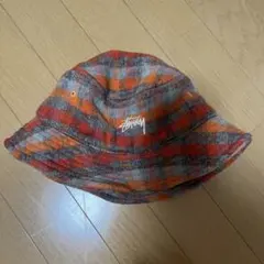 Stussy チェック柄 バケットハット