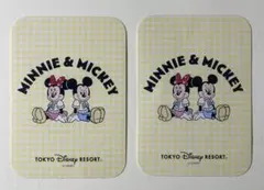 ディズニー シー 店舗購入特典 非売品 シール ステッカー 2枚セット 最安