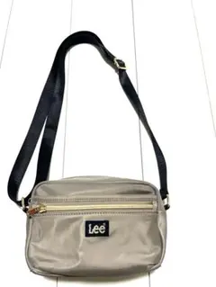Lee ベージュ ナイロン ショルダーバッグ