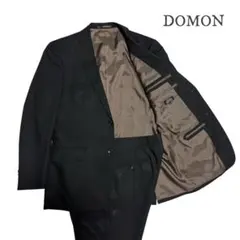 DOMON ドモン セットアップ スーツ ブラック メンズ シングル L