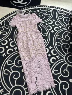 新品self-portrait 薄いピンク レースドレスのサムネイル