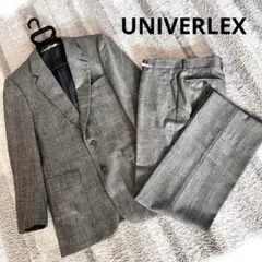 【極美品】スーツ セットアップ ボックスチェック グレー YA6