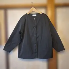 LE GLAZIK ルグラジック ブラウス ジャケット 麻100% ブラック - メルカリ