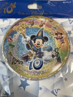東京ディズニーシー 10周年記念 缶バッジ