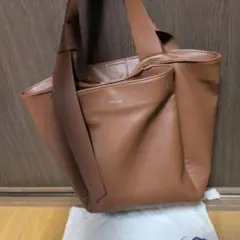JONBAG トートバッグ ショルダーバッグ 2way A4収納可 ブラウン - メルカリ