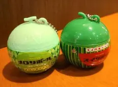 井村屋　メロンボール　アイス　ミニチュア　スクイーズ　スイカボール