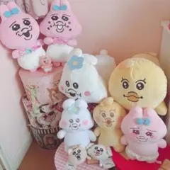 おぱんちゅうさぎ　んぽちゃむ　きみまろ　ぬいぐるみ　まとめ売り