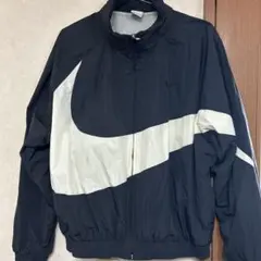 Nike ナイロンジャケット XL ブラック/ホワイト