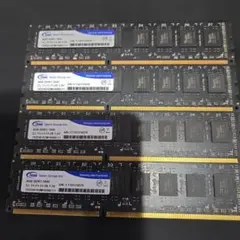 Team DDR4 8GB×2 TED48GM2400C16BK 2枚セ16GB - メルカリ