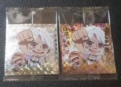 ワンピース大海賊シールウエハースLOG.１３ルフィ&ボニー