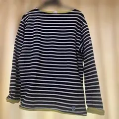 ORCIVALボーダーバスクシャツ, ロングスリーブTシャツ