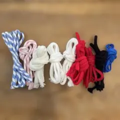 手芸巾着の紐　工作　ハンドメイド　知育玩具　入園入学準備　断捨離4月末まで