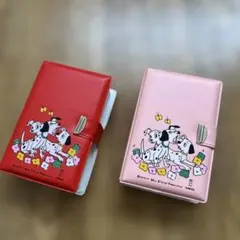 101匹わんちゃん ケース 赤 ピンク 2個セット