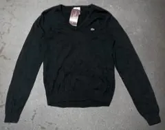00s LACOSTE ロゴセーター us古着
