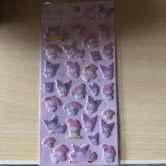 サンリオ　マイメロディ・クロミ ぷくっとシール