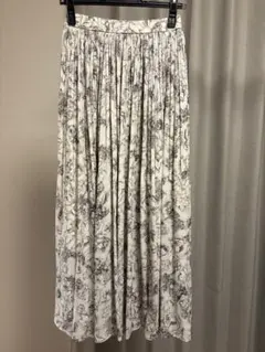 SNIDEL プリーツスカート サイズ0 ホワイト