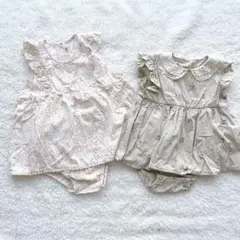【着用回数少なめ】バースデイ⭐︎ ロンパース2枚セット