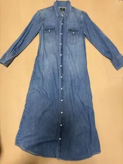 アーバンリサーチ ロッソ ROSSO × Lee コラボ デニムマキシワンピース