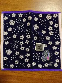 ANNA SUI 花柄タオルハンカチ