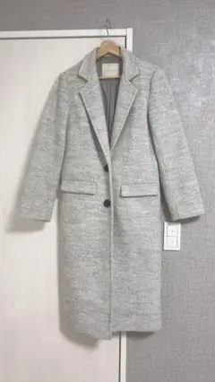 CECIL McBEE グレー チェスターコート Mサイズ