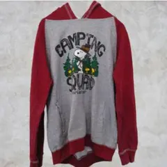 国内未販売✨US古着✨希少【L】スヌーピーパーカー　グレー　ナッツベリーファーム