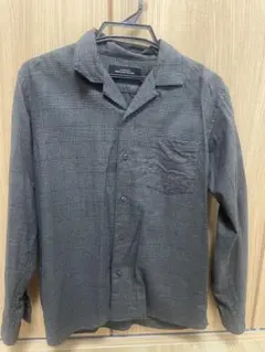 UNITED ARROWS GREEN LABELグレー チェック柄 長袖シャツ