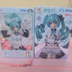 初音ミク 初音ミク×シナモロール フィギュア 2種セット② - メルカリ