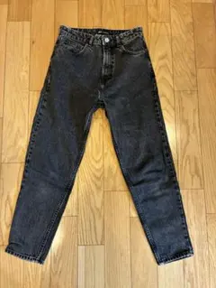 ZARA ダークグレー スリムフィットデニム