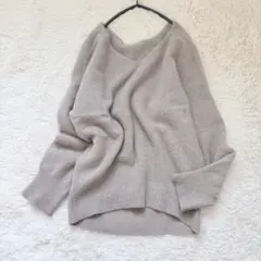 人氣✨24AW✨LIVRE DE CHLOÉ【柔軟親膚觸感】毛絨絨圓領針織衫