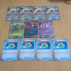 ポケモンカード　RR　ニャース　4枚　+　汎用カード　7枚　まとめ売り