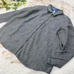 FLASH BLUE チェックシャツ　秋冬用　大きいサイズ3L