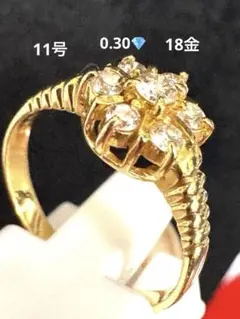 2026年最新】k18 フラワーモチーフ ダイヤモンドリングの人気アイテム