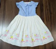 mezzo piano 半袖ワンピース 120cm