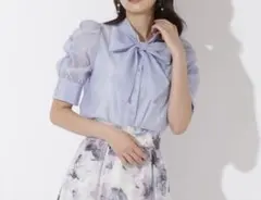美品】Apuweiser-riche 2WAYプリーツラッフルブラウス ミント - メルカリ
