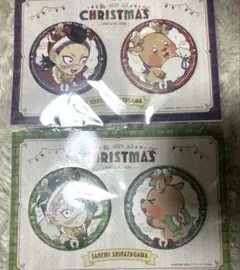 鬼滅の刃　クリスマス　2025 缶バッジセット　不死川実弥　不死川玄弥