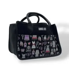 良品　アナスイ　ハンドバッグ　インテリアトートバッグ　キャンバス　手提げ