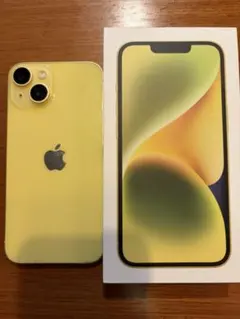 【美品】iPhone14 128gb イエロー