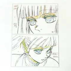 鬼滅の刃 栗花落カナヲ ufotable cafe 展示原画ポストカード