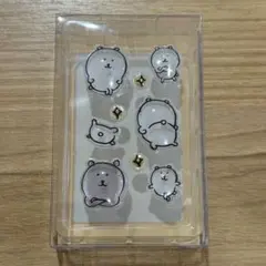 ナガノキャラクターズ PUKU CHURU seal ぷくちゅるシール くま