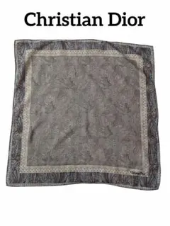 美品　Christian Dior / ディオール　ペイズリー柄　ハンカチ
