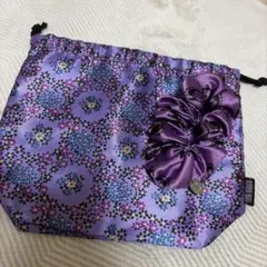 ANNA SUI アナスイ 巾着 ポーチ シュシュ 蝶々 セットのサムネイル