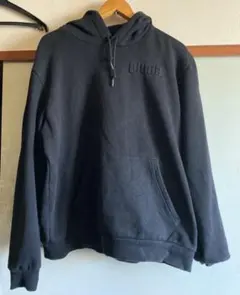 洗濯済♪海外直輸入古着/プルオーバーパーカー[プーマ/PUMA]Lサイズ/黒